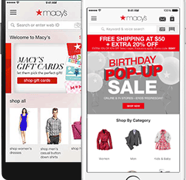 macy's new app promo code