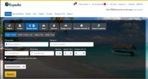 how to book a flight on expedia