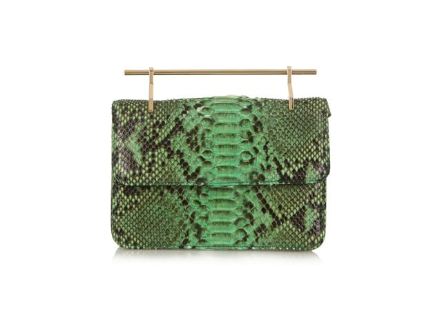 M2MALLETIER La Fleur Du Mal Python Clutch