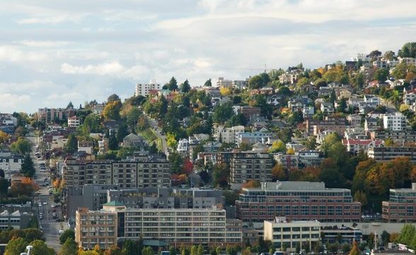 Lower Queen Anne Seattle August 2020