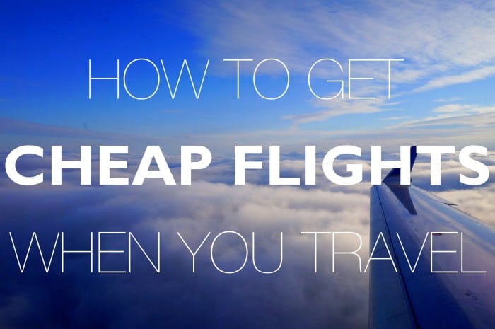 How To Get Cheap Flights