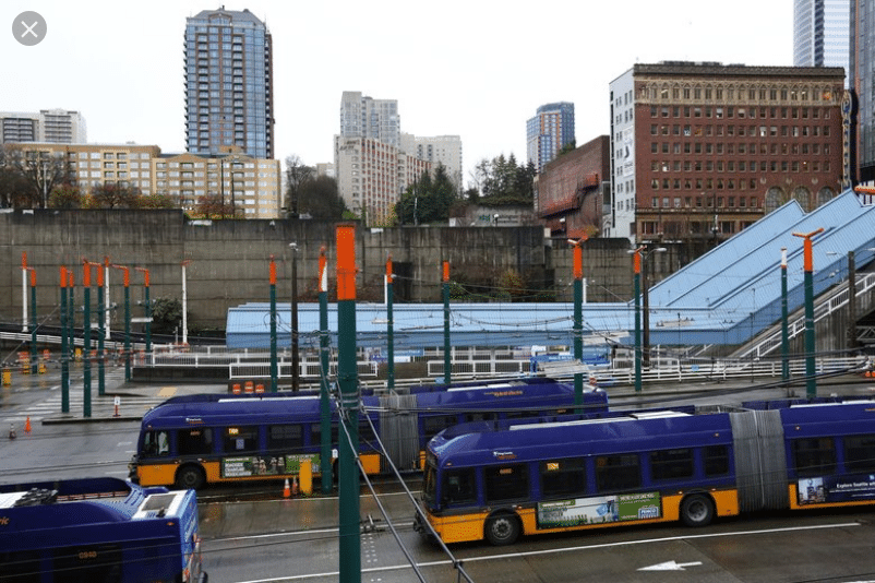 Downtown bus seattle