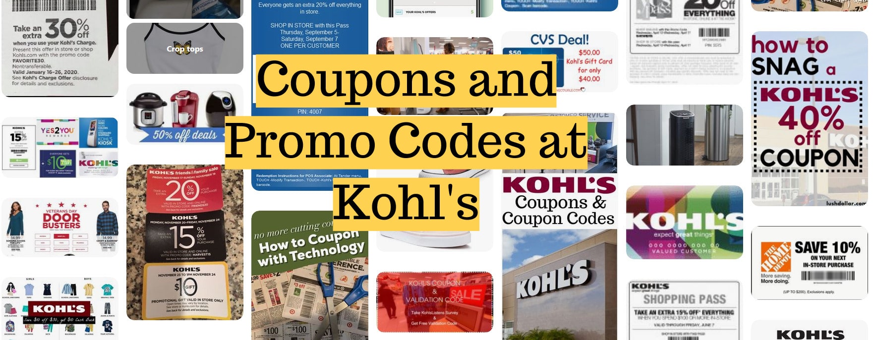 50 off kohls in store coupons november 2023 hotdeals