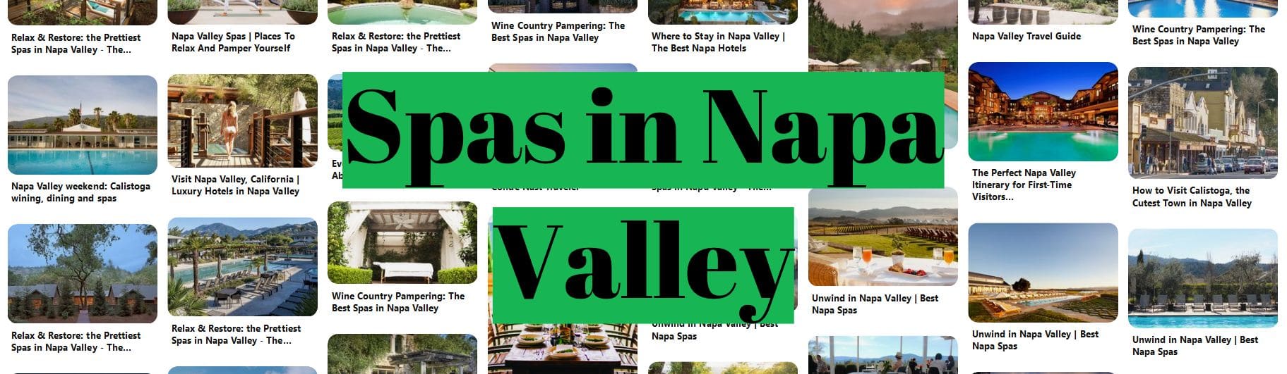 Spas in Napa Valley