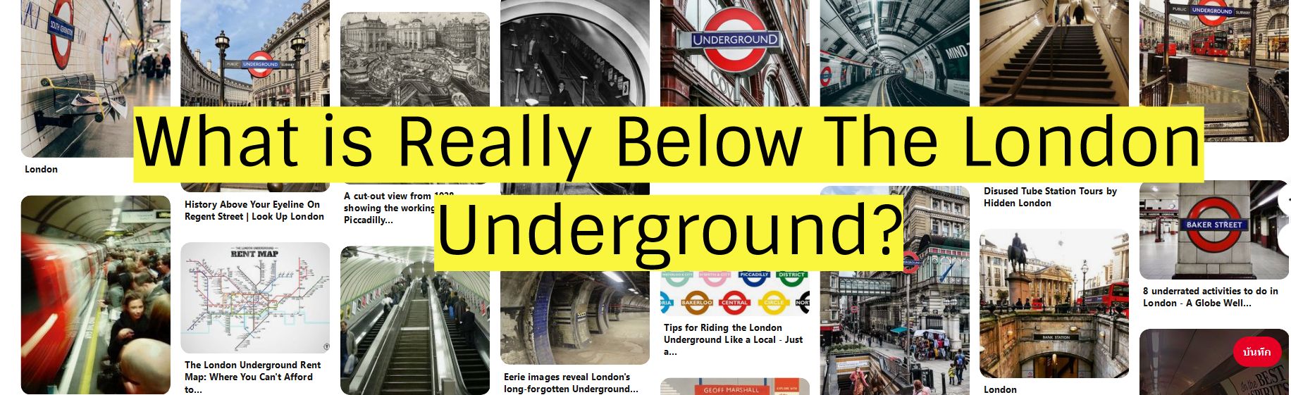 What is Really Below The London Underground?