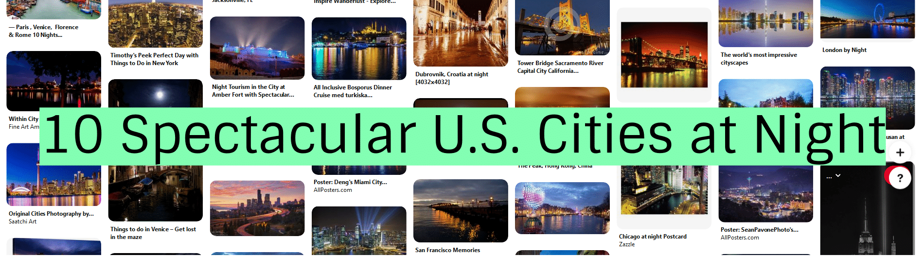 10 Spectacular U.S. Cities at Night
