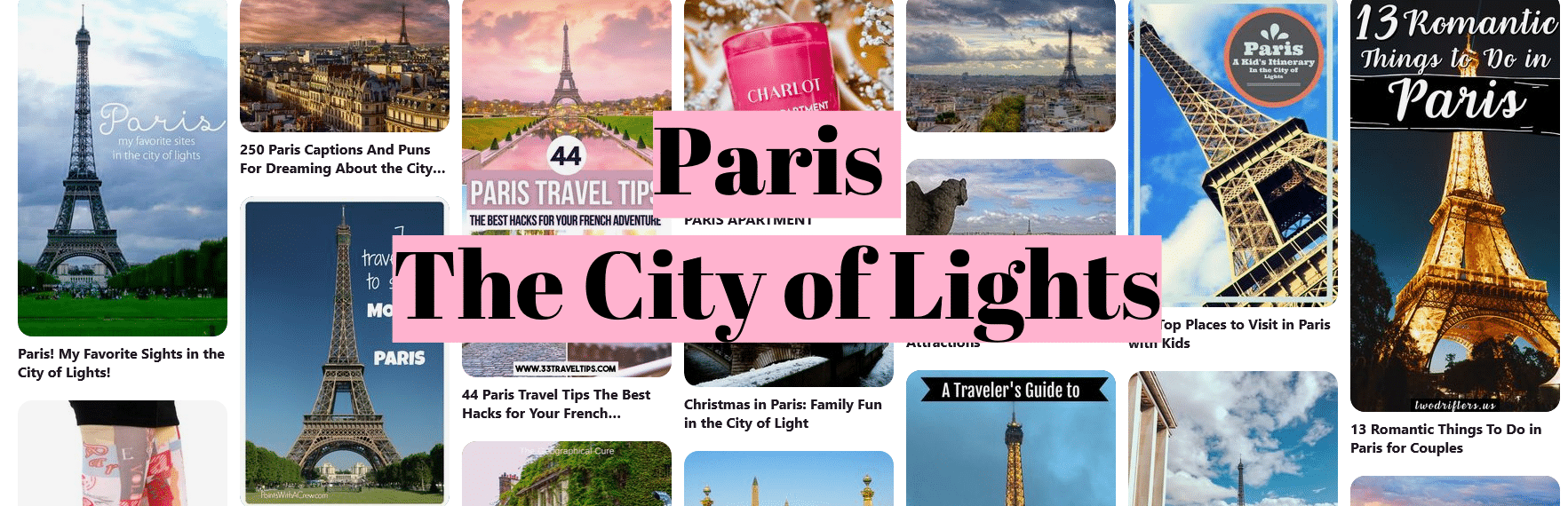 Paris The City of Lights