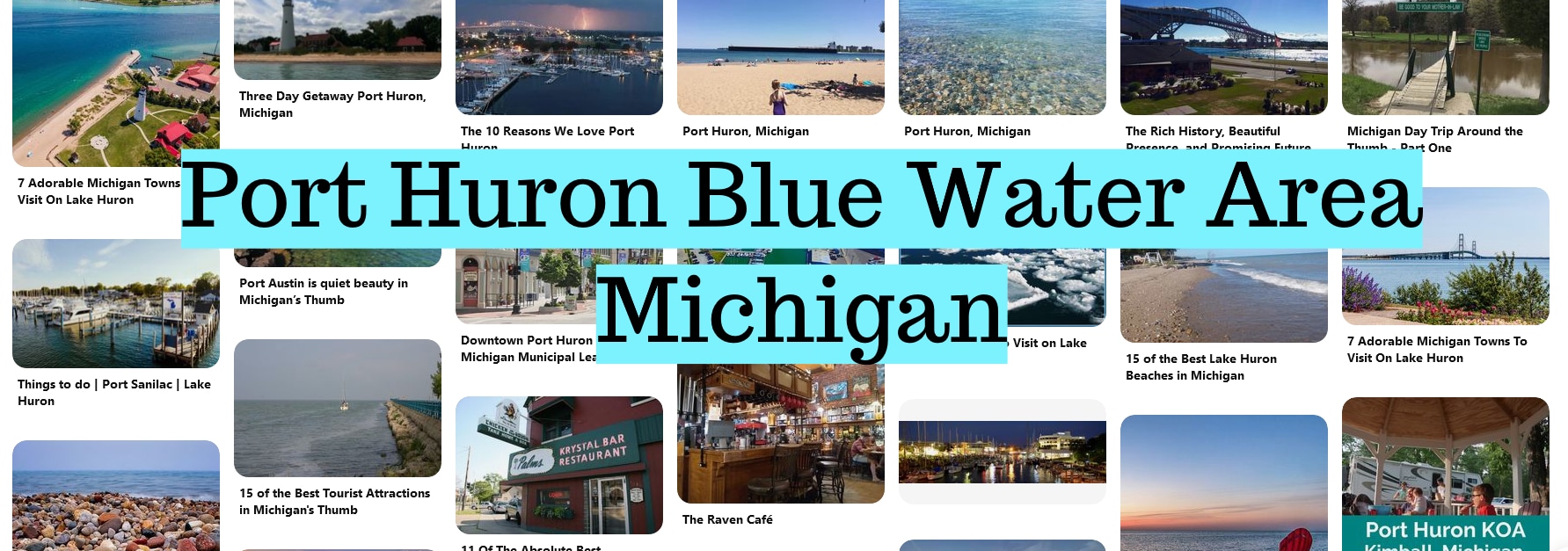 Port Huron Blue Water Area Michigan