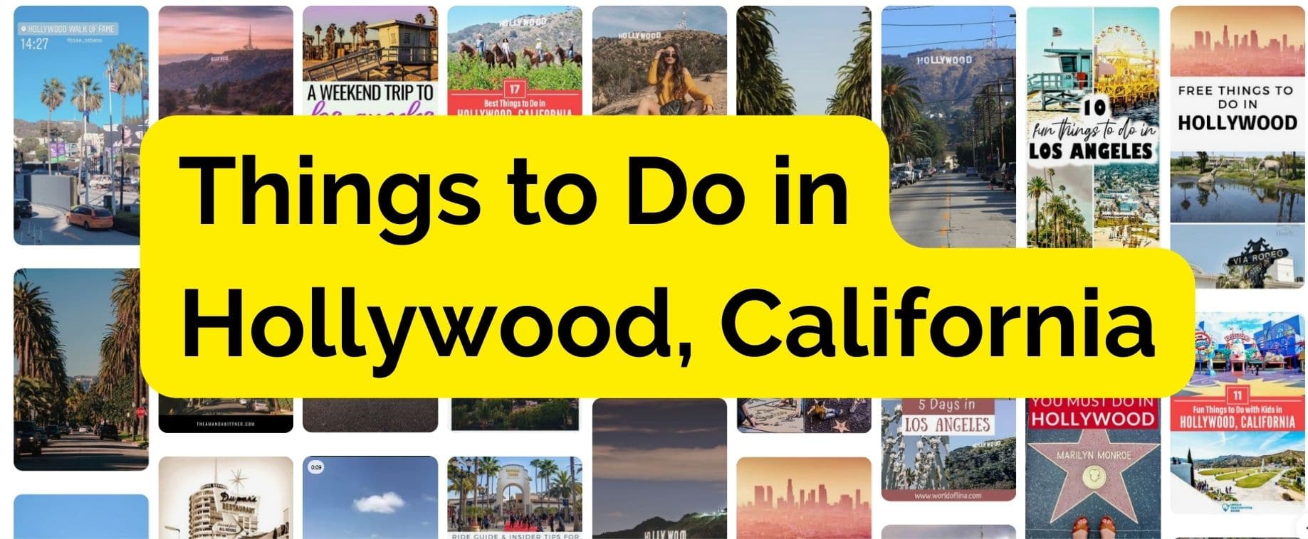 Things to Do in Hollywood, California