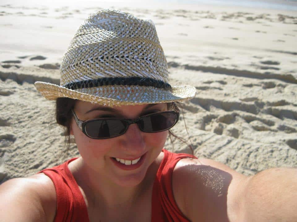 Shameless beach selfie