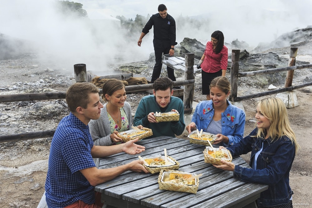 Rotorua is home to indigenous Māori people who live amongst the geothermal activity