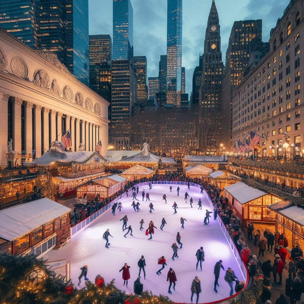 Bryant Park Winter Village and Ice Skating Rink